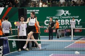  Sao làng giải trí hào hứng tham dự Giải Pickleball Celebrity Championship 2024 第3张