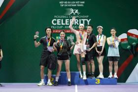  Sao làng giải trí hào hứng tham dự Giải Pickleball Celebrity Championship 2024 第9张