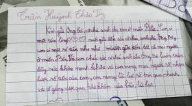 Bức thư học sinh gửi bạn vùng bão lũ: 'Tôi biết bạn đã không còn ba mẹ...'