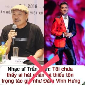 Trần Tiến nói Đàm Vĩnh Hưng hát chán, thiếu tôn trọng tác giả?  第1张