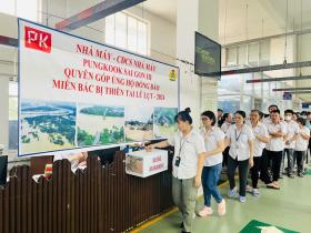  Hàng ngàn công nhân ở Bình Dương quyên góp ủng hộ đồng bào các tỉnh phía Bắc