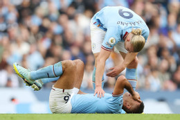 Man City chật vật hòa Arsenal: Nín thở vì Rodri