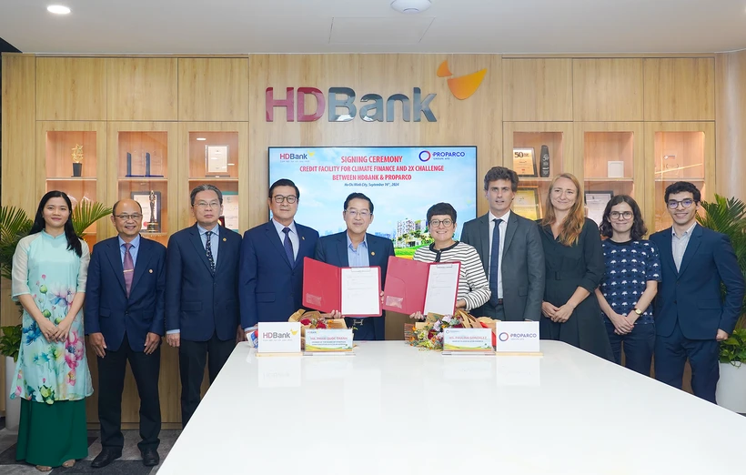  Proparco tài trợ 50 triệu USD cho HDBank cung cấp tài chính các dự án bền vững 