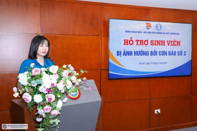  Trường đại học triển khai nhiều hoạt động hỗ trợ sinh viên bị ảnh hưởng bão 