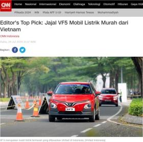  Đài truyền hình CNN: VF 5 là sự lựa chọn hấp dẫn tại Indonesia 第1张