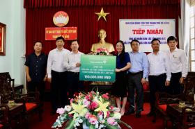 Vietcombank Nam Đà Nẵng chung tay hỗ trợ đồng bào bị thiệt hại do bão Yagi