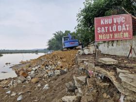 Hà Tĩnh: Gấp rút thi công các dự án khắc phục hậu quả thiên tai