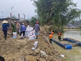 Hà Tĩnh: Gấp rút thi công các dự án khắc phục hậu quả thiên tai