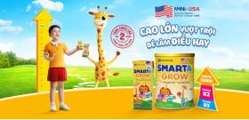 Nutricare Smarta Grow được chứng minh lâm sàng giúp trẻ cao lớn sau 2 tháng sử dụng