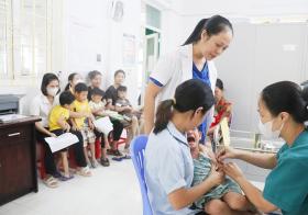 Hà Nội ngày đầu triển khai chiến dịch tiêm vaccine sởi thuận lợi, an toàn