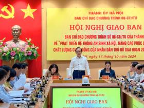 Hà Nội: phối hợp chặt chẽ để đẩy nhanh các dự án an sinh xã hội