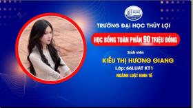 Điểm chung bất ngờ của 2 Thủ khoa, Á khoa đầu vào Trường Đại học Thủy lợi năm 2024