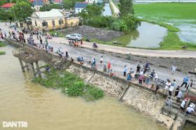 Lũ sông Hoàng Long rút, Ninh Bình dừng lệnh di dân