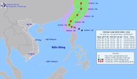 Dự báo thời tiết 1/10/2024: Bão Krathon vào Biển Đông, không khí lạnh tràn về