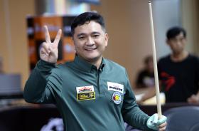 Cơ thủ Trần Thanh Lực vô địch giải Billiards carom HBSF 