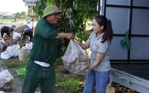 Á khôi Áo dài Việt Nam 2024 Nguyễn Khánh Linh dành tặng hơn 400kg khoai lang cho bệnh nhân hoàn cảnh khó khăn  第16张