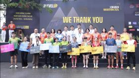 Hơn 15.000 vận động viên tham gia tranh tài tại Giải chạy Longbien Marathon 2024