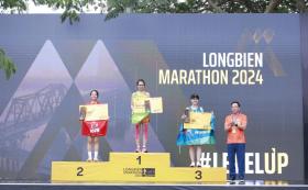 Hơn 15.000 vận động viên tham gia tranh tài tại Giải chạy Longbien Marathon 2024