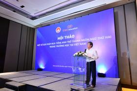 TP.HCM đề xuất các giải pháp và mô hình đưa tiếng Anh thành ngôn ngữ thứ 2 trong nhà trường