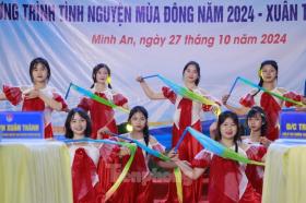  Thanh niên Yên Bái khởi động tình nguyện mùa Đông-Xuân 