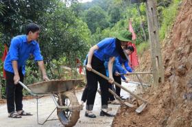  Thanh niên Yên Bái khởi động tình nguyện mùa Đông-Xuân 