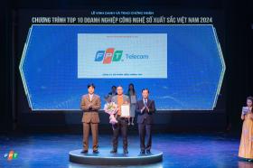 FPT Telecom vào top 10 doanh nghiệp công nghệ số xuất sắc Việt Nam 2024