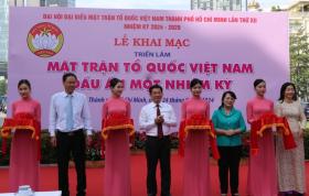  Khai mạc triển lãm ảnh &quot;MTTQ Việt Nam - Dấu ấn một nhiệm kỳ&quot;